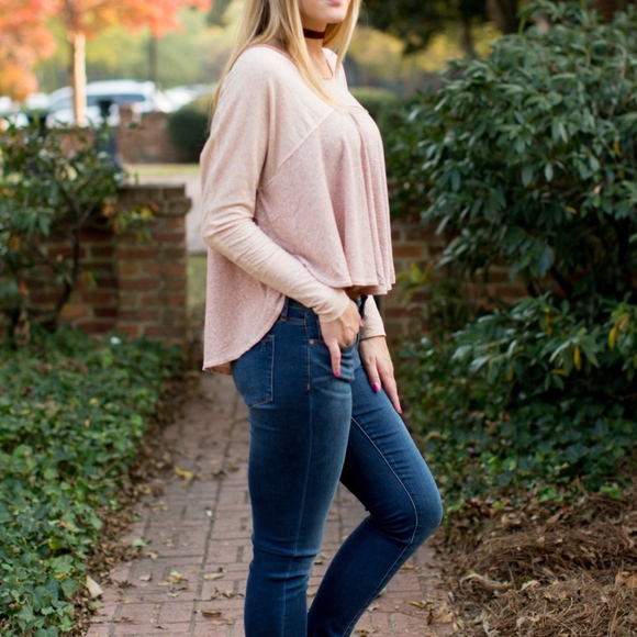 FREE PEOPLE Colorblock Tee - Picture 2 of 5